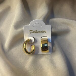 Brinco Orbita Dourado