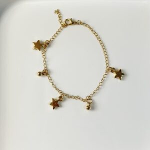Pulseira Anis Dourada