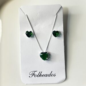 Conjunto Quartzo Jade